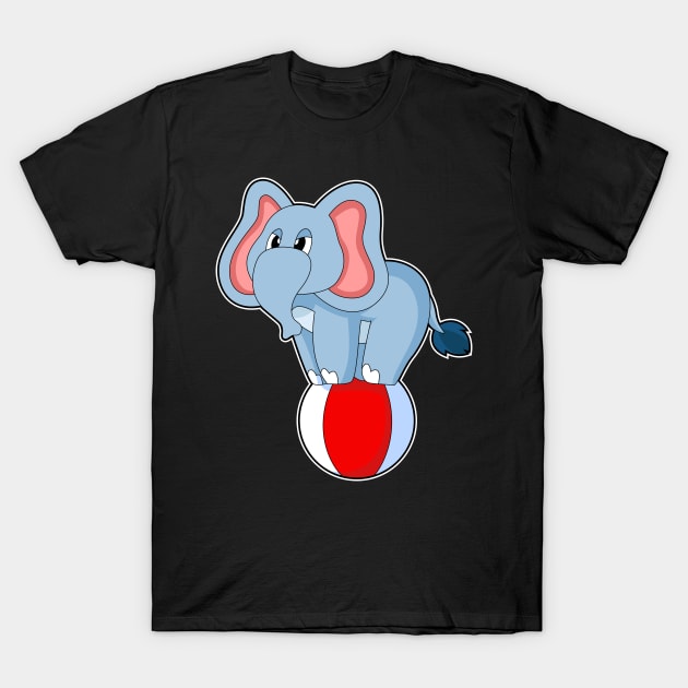 Elephant Circus T-Shirt by Markus Schnabel